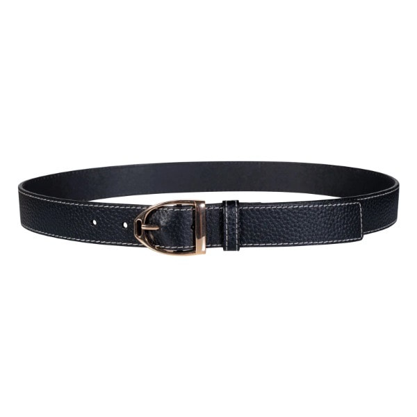 HKM Selection Leather Belt - Black | The Cottage Equine Dressage Boutique